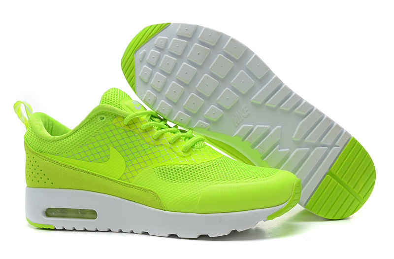 Nike Air Max Shoes Womens Fluorescent Green Online